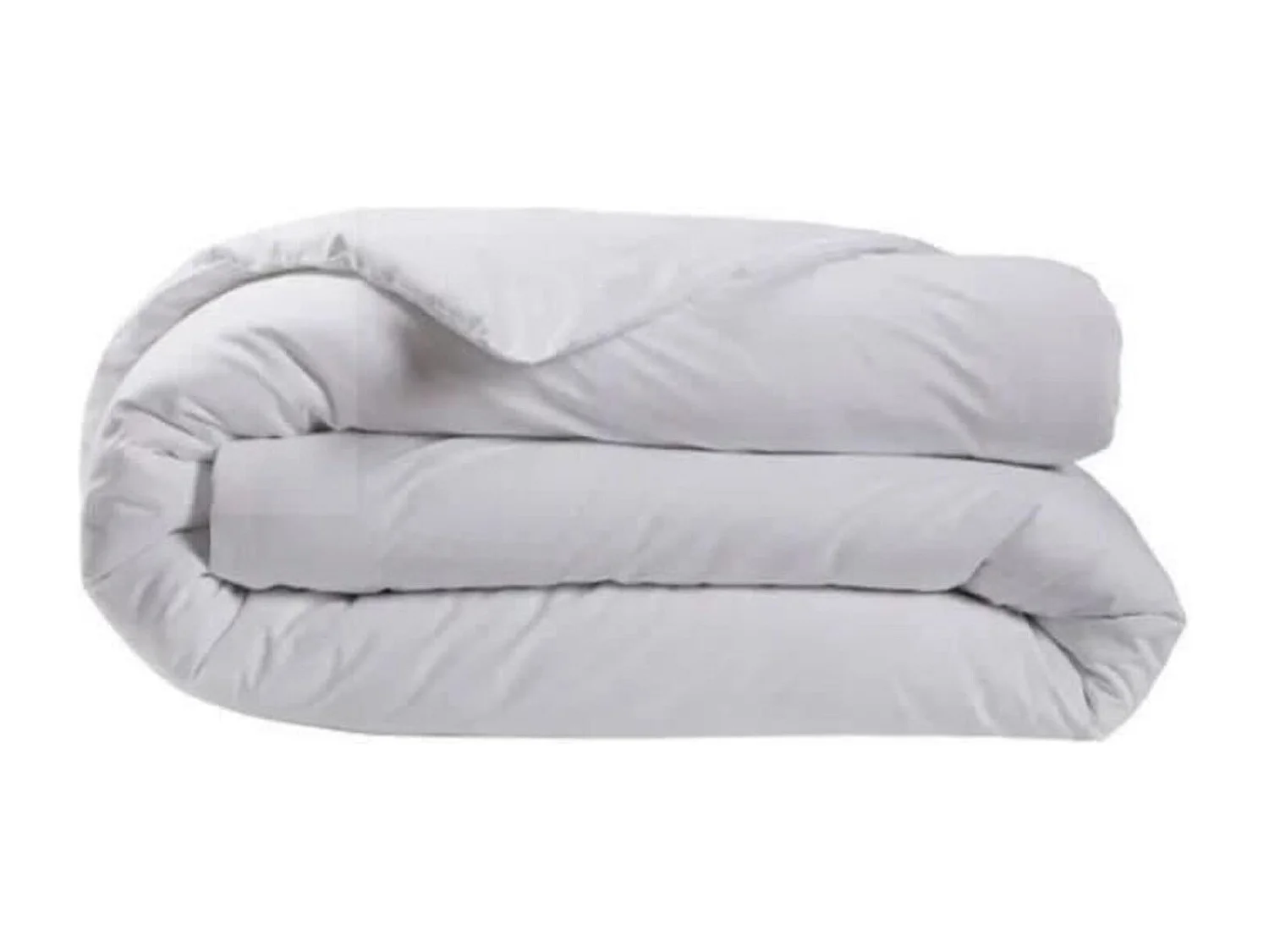 Housse de couette blanche coton antibactérien 240 x 220 cm