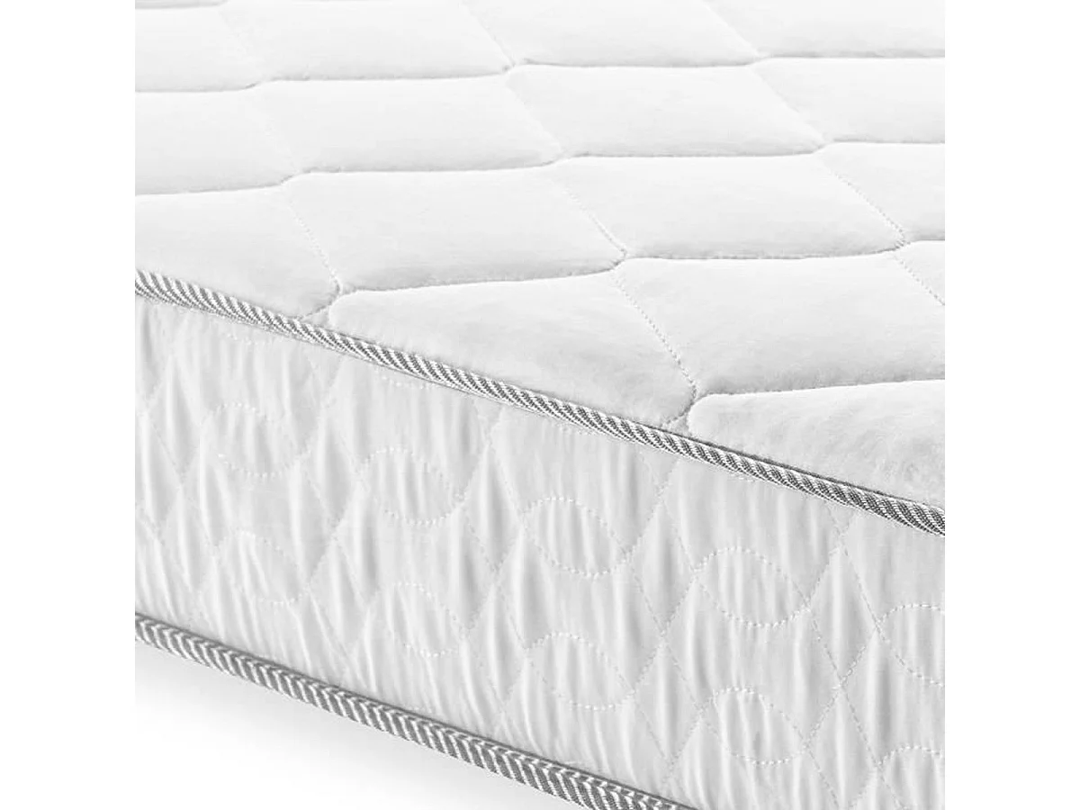 Colchón 90 x 190 cm + edredón nórdico 140 x 200 cm + almohada espuma firme 60 x 60 x 16 cm