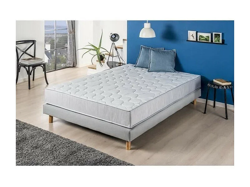 DEKO DREAM Matelas SPRINGMAX 140x190  - 580 ressorts ensaches - 19 cm