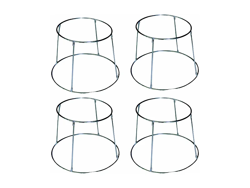 4 Halter für Meeresfrüchteplatten