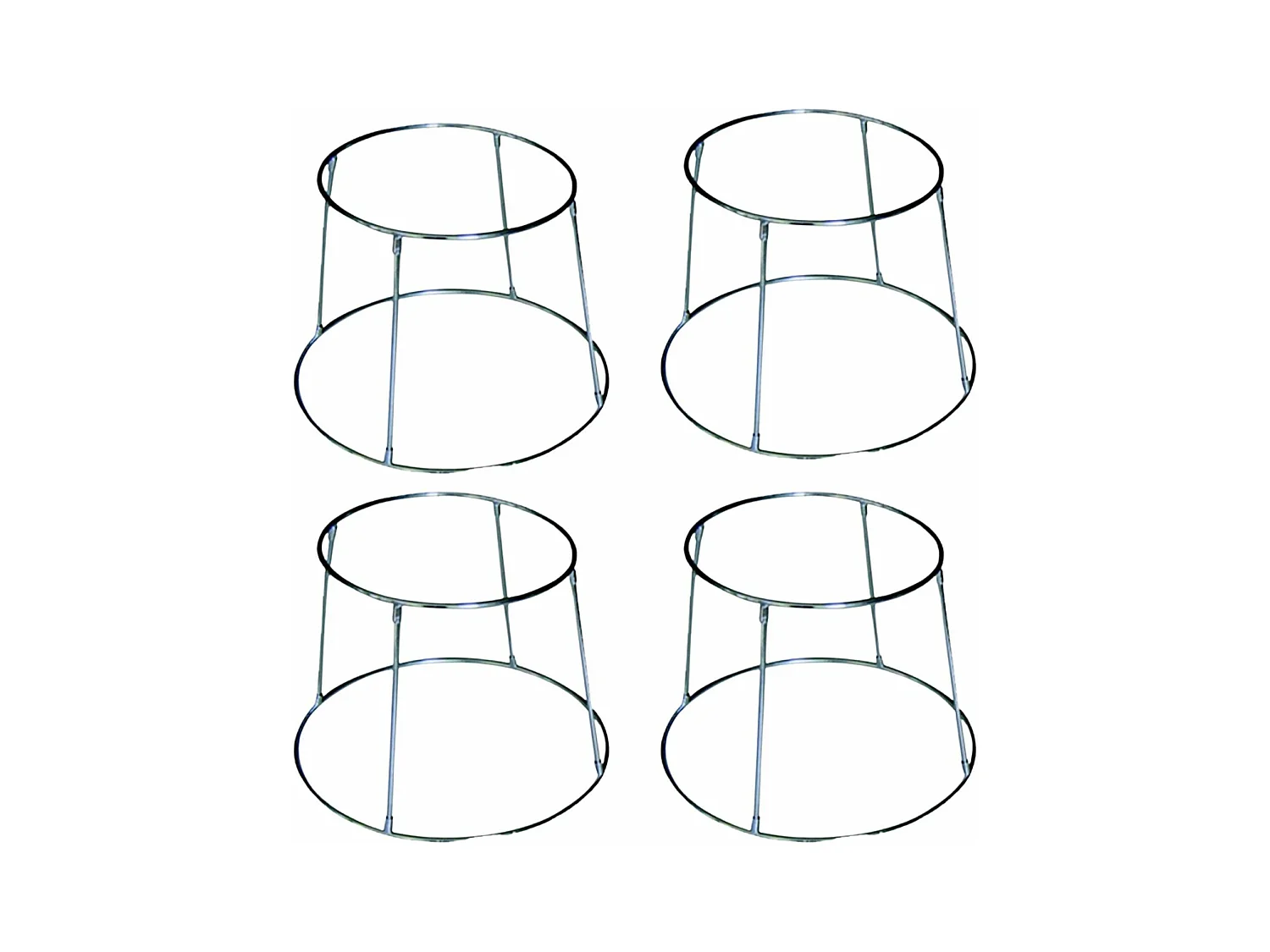 4 supports pour plateau de fruits de mer