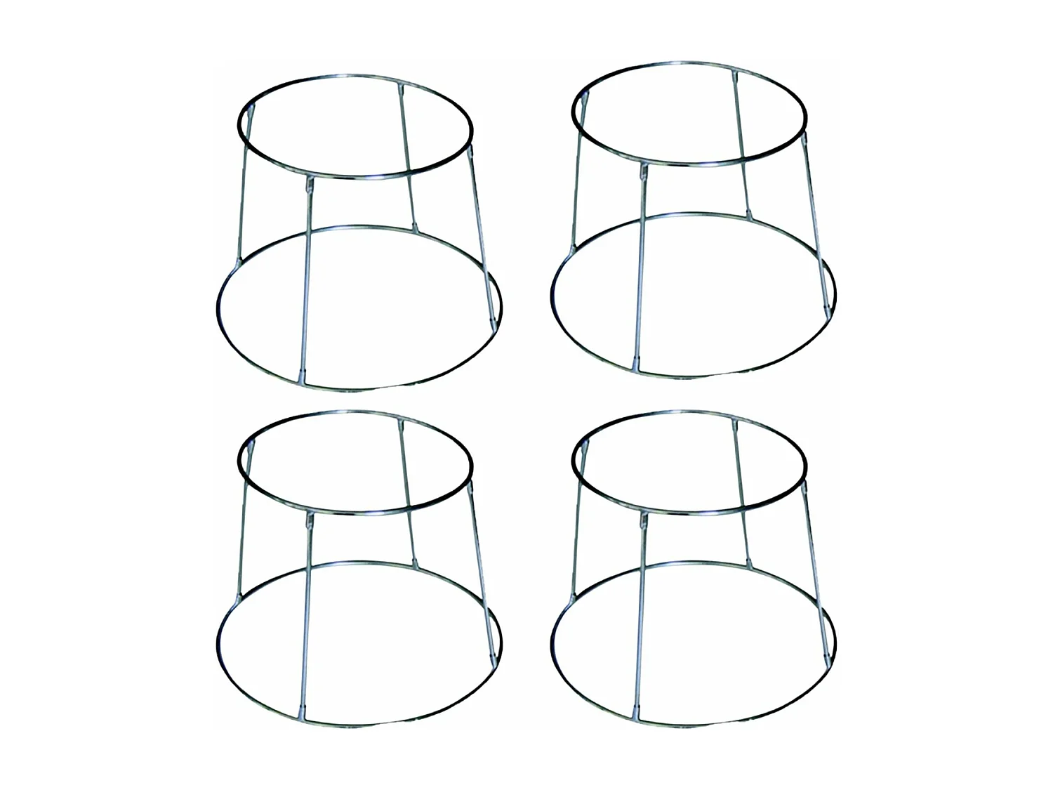 4 supports pour plateau de fruits de mer