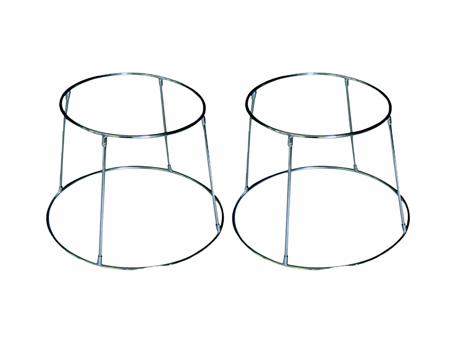 2 soportes de acero inoxidable para mariscada