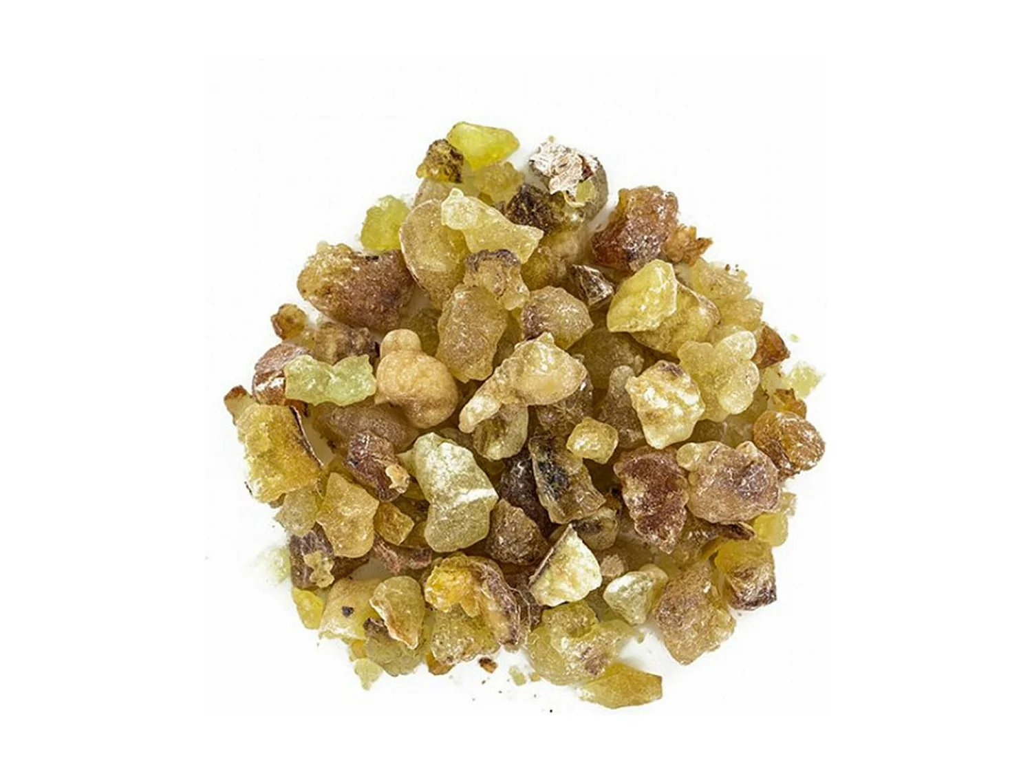 Mortier et pilon en grès blanc + Résine d'Oliban de Somalie