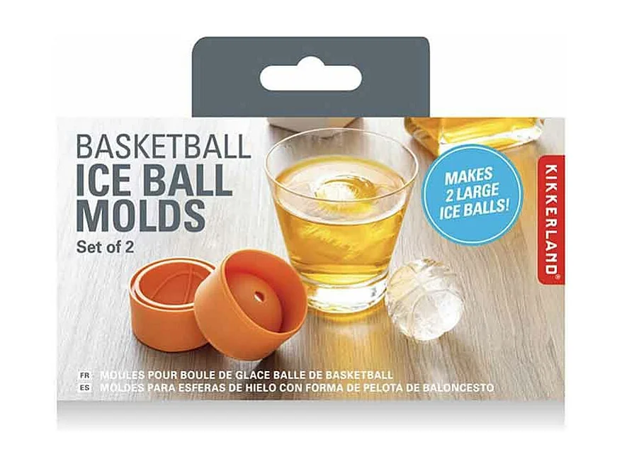 Moule à glaçons ballon de basketball