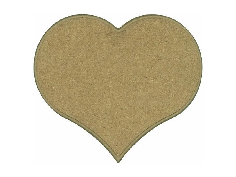 Topfuntersetzer aus MDFHolz Herz