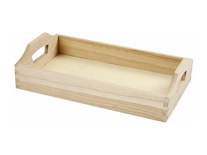 Vassoio in legno 30 x 17 x 5 cm