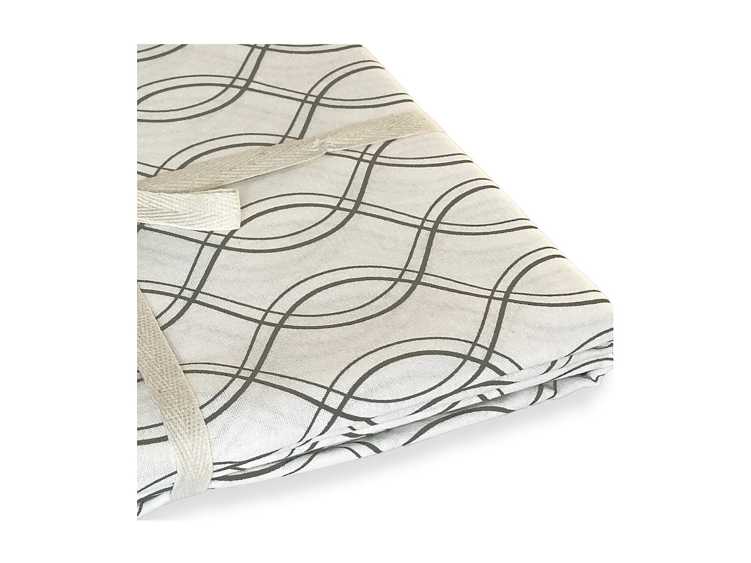 Nappe rectangle anti-taches déperlante géométrique 140x240cm VOGUE