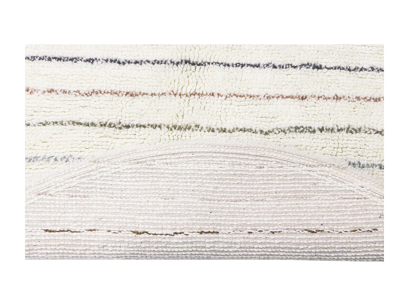 Tapis en laine enfant Arona Rectangulaire Enfant Fait main Recommandé pour les enfants de