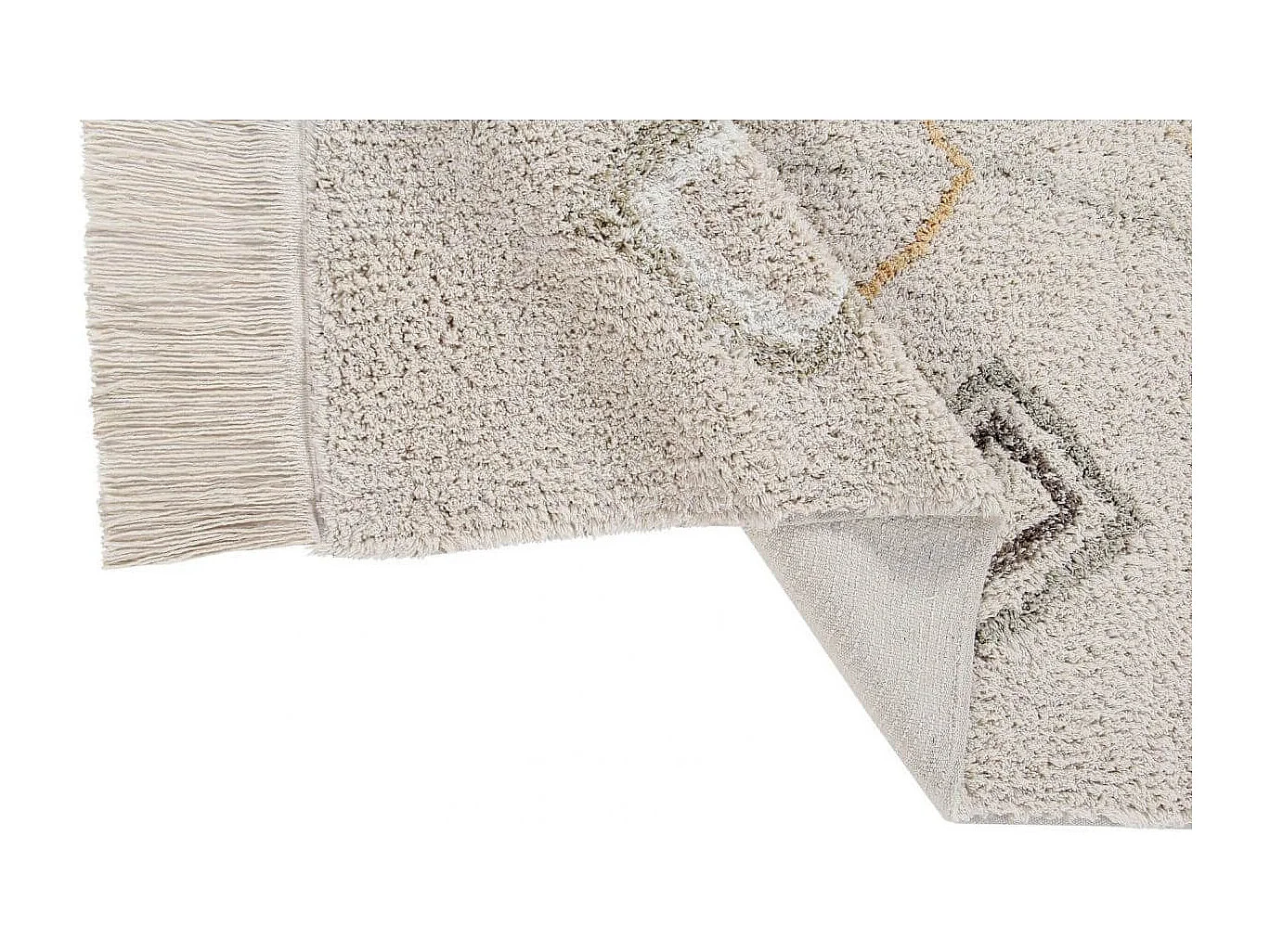 Alfombra de algodón Kaarol Tierra - 170 x 240 cm