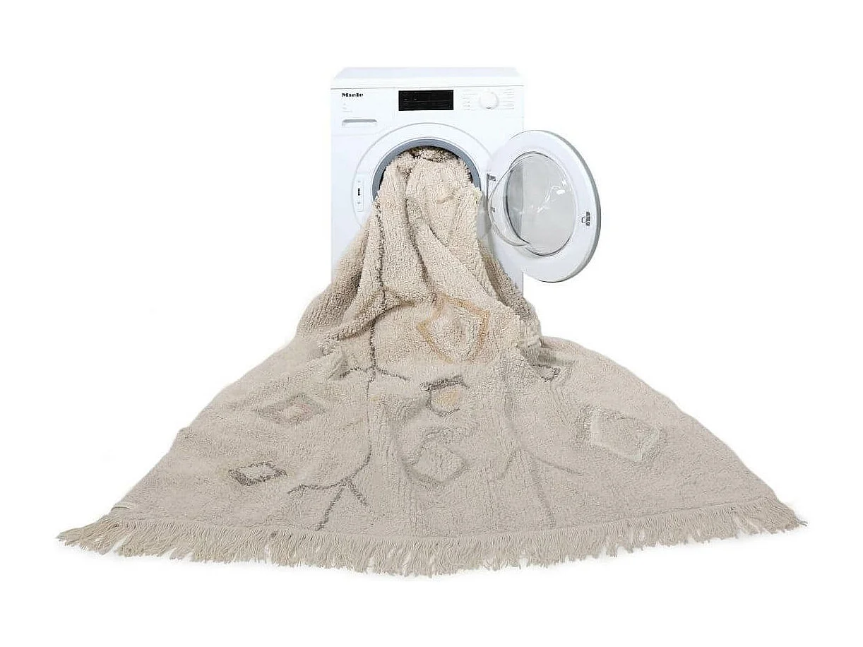 Alfombra de algodón Kaarol Tierra - 170 x 240 cm