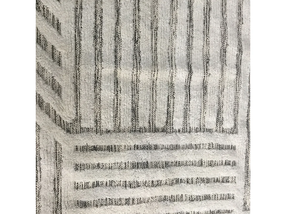 Tapis déco géométrique en coton 140x200cm