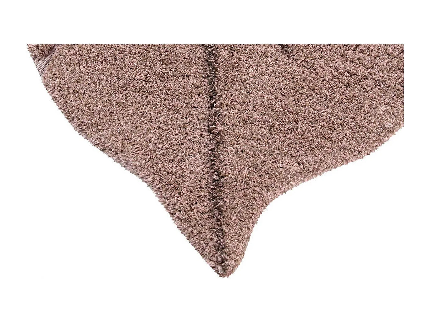 Tapis en forme de feuille pour salon Monstera Lorena Canals Originale Naturel Fait main Ta