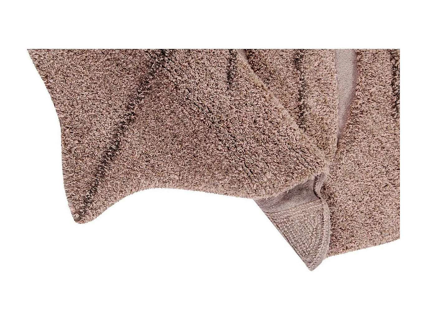 Tapis en forme de feuille pour salon Monstera Lorena Canals Originale Naturel Fait main Ta