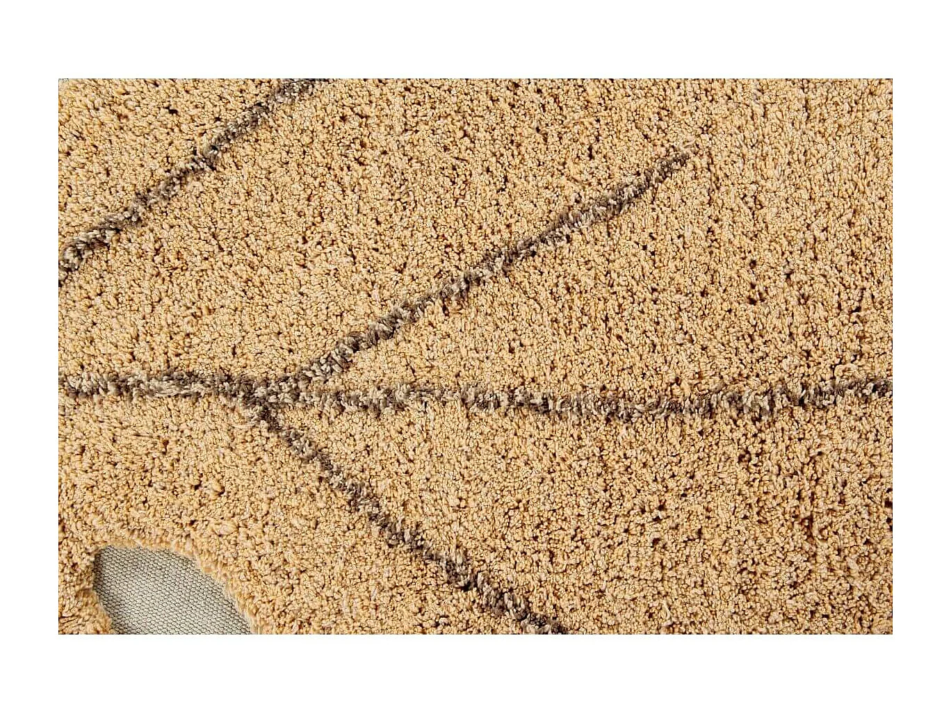 Tapis en forme de feuille pour salon Monstera Lorena Canals Originale Naturel Fait main Ta