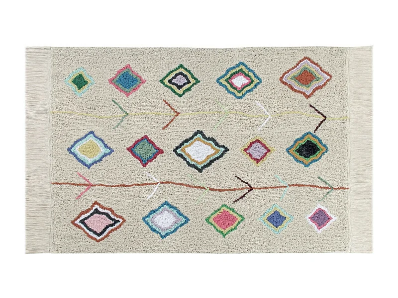 Alfombra de algodón Kaarol - 140 x 200