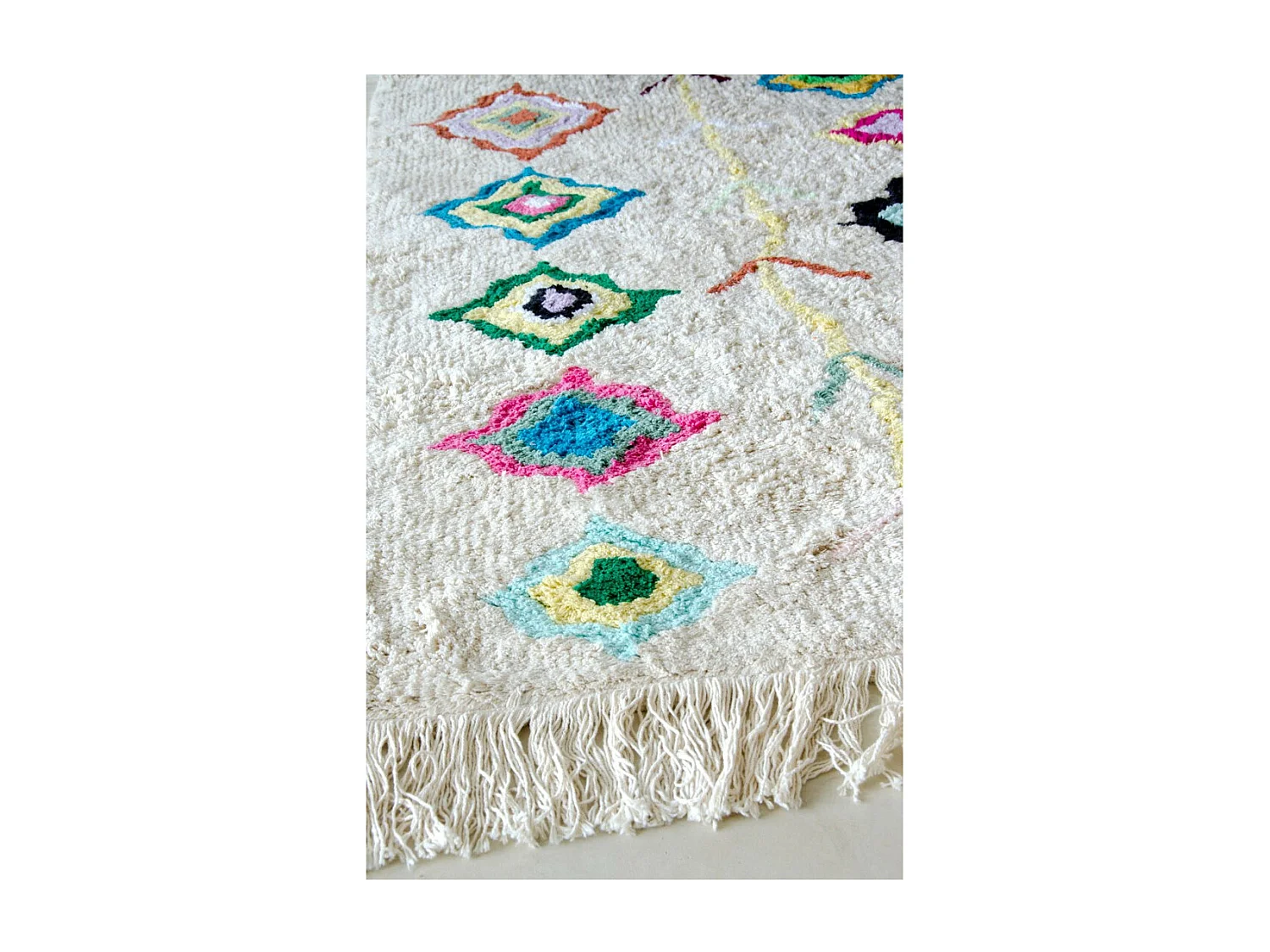 Alfombra de algodón Kaarol - 140 x 200