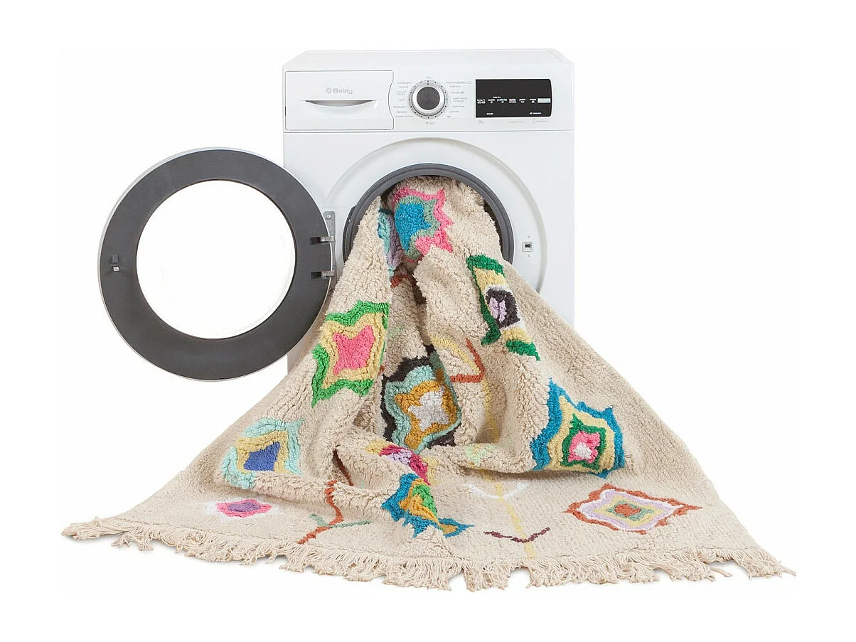 Alfombra de algodón Kaarol - 140 x 200