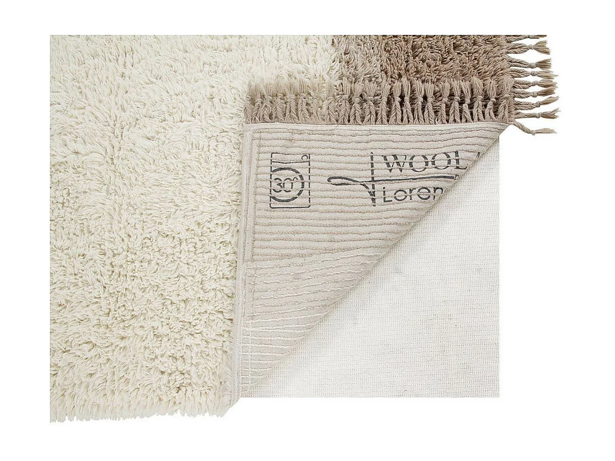 Alfombra de lana - tonos rosas - 200 x 300 cm