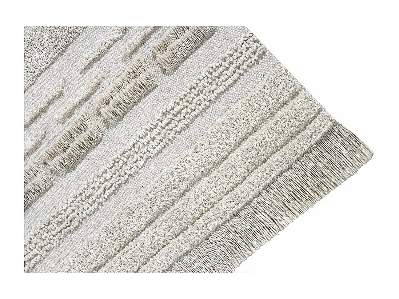 Alfombra de algodón de aire natural - 170 x 240