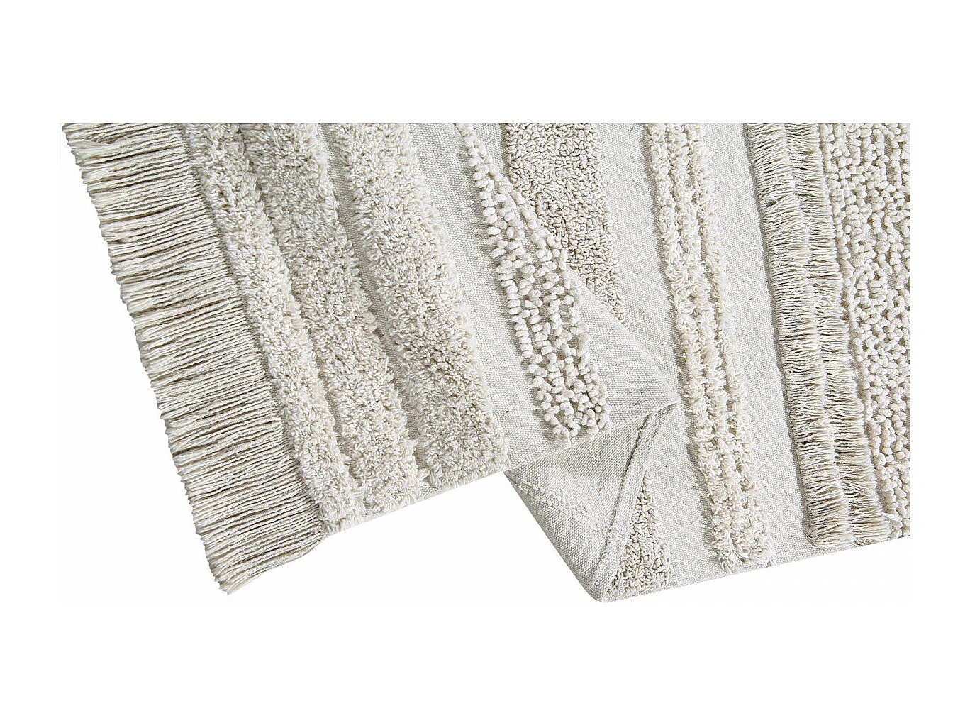 Alfombra de algodón de aire natural - 170 x 240