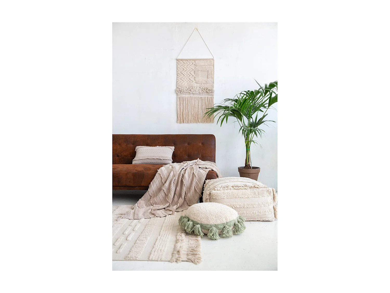 Alfombra de algodón de aire natural - 140 x 200