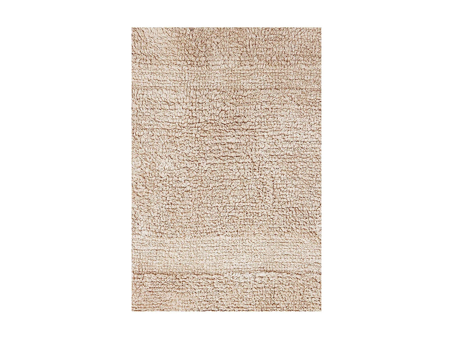 Tapis avec pompons lavable en machine design Bloom Rectangulaire Design Fait main Tapis la