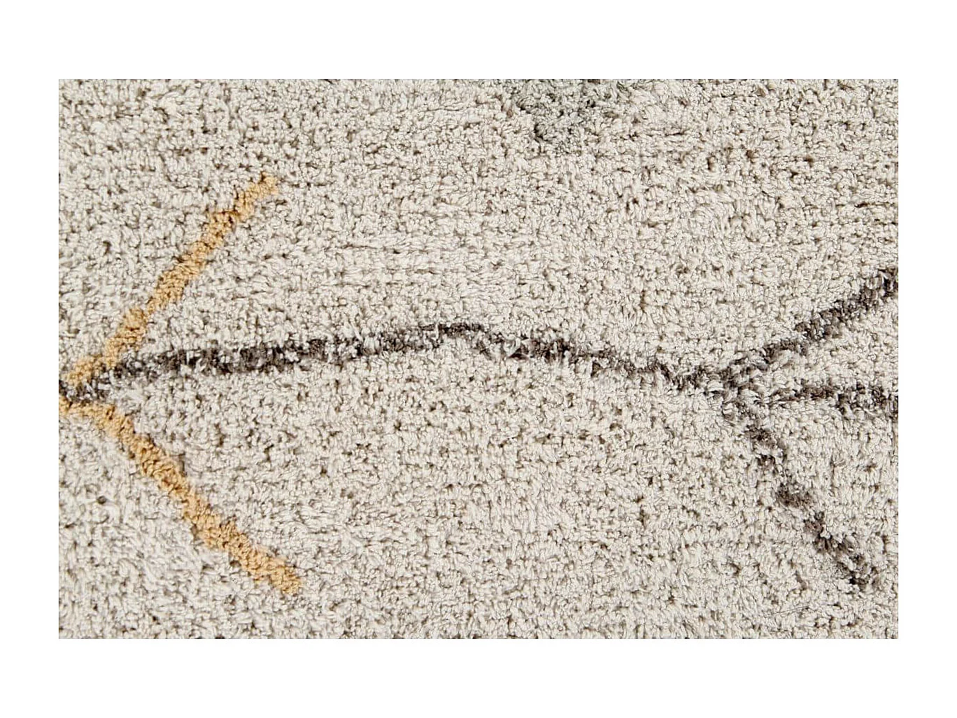 Alfombra de algodón Kaarol Tierra - 140 x 200 cm