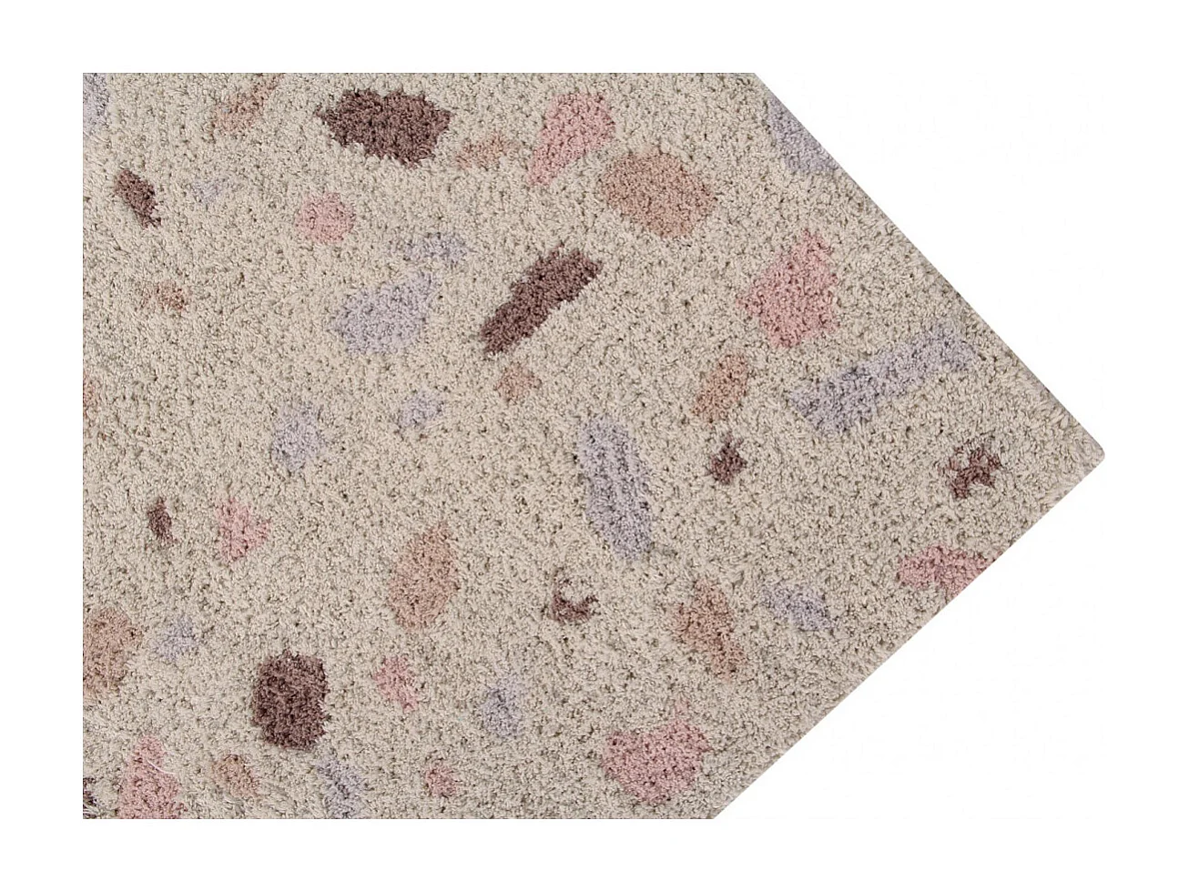 Tapis moderne en coton Terrazzo Lorena Canals Rectangulaire Design Fait main Tapis lavable