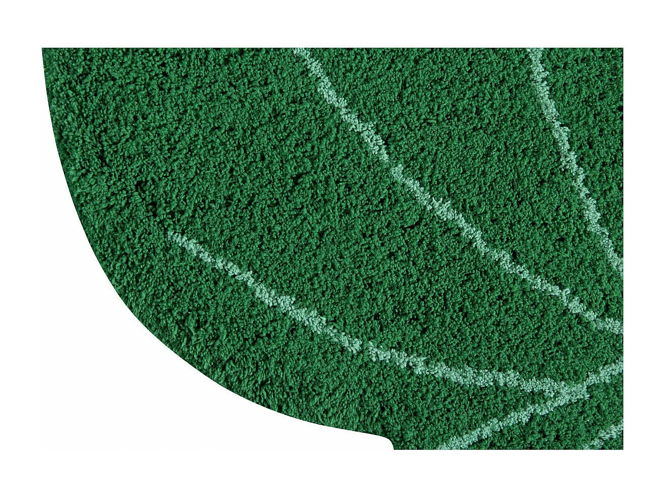 Tapis en forme de feuille pour salon Monstera Lorena Canals Originale Naturel Fait main Ta