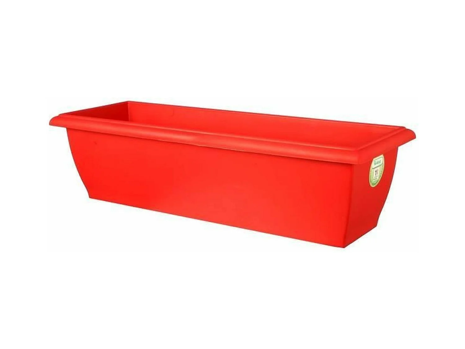 Evolution Pflanzgefäß – 80 x 40 x 32 cm – 64 l – Rot