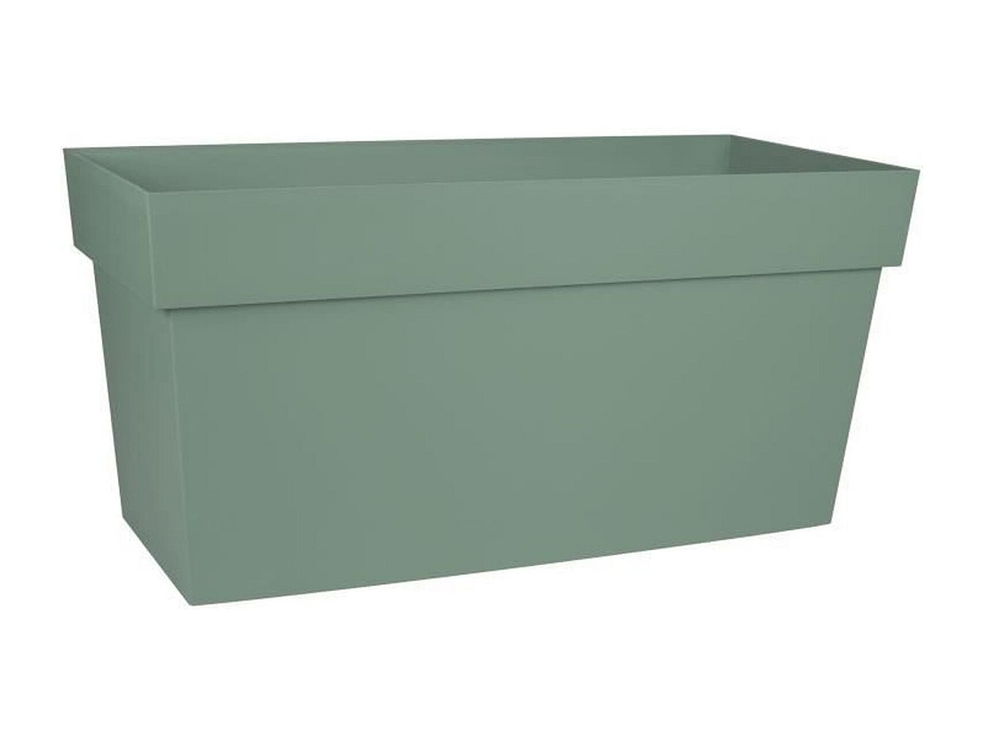 Pared 80 cm - Jardinera con Ruedas - Volumen 74 L - 79 x 35 x 39 cm ...