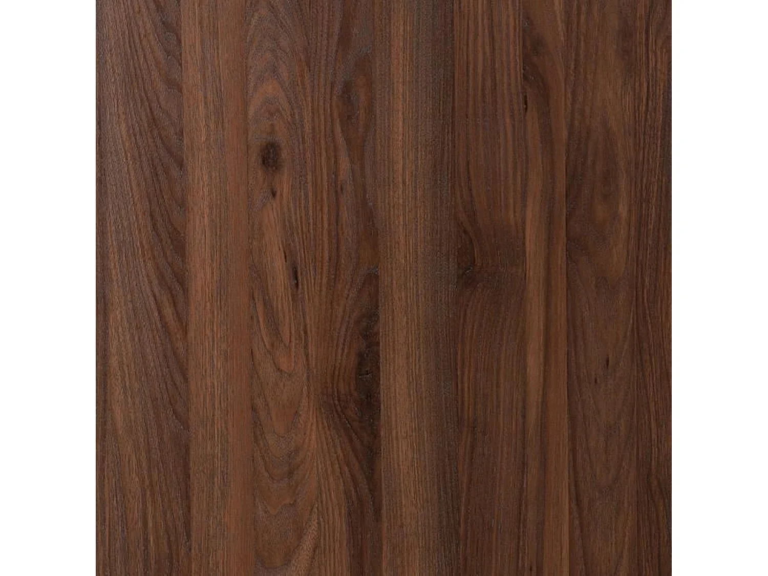 Armario LODGE de 2 puertas en madera y metal - Nogal - 126 x 50 x 190