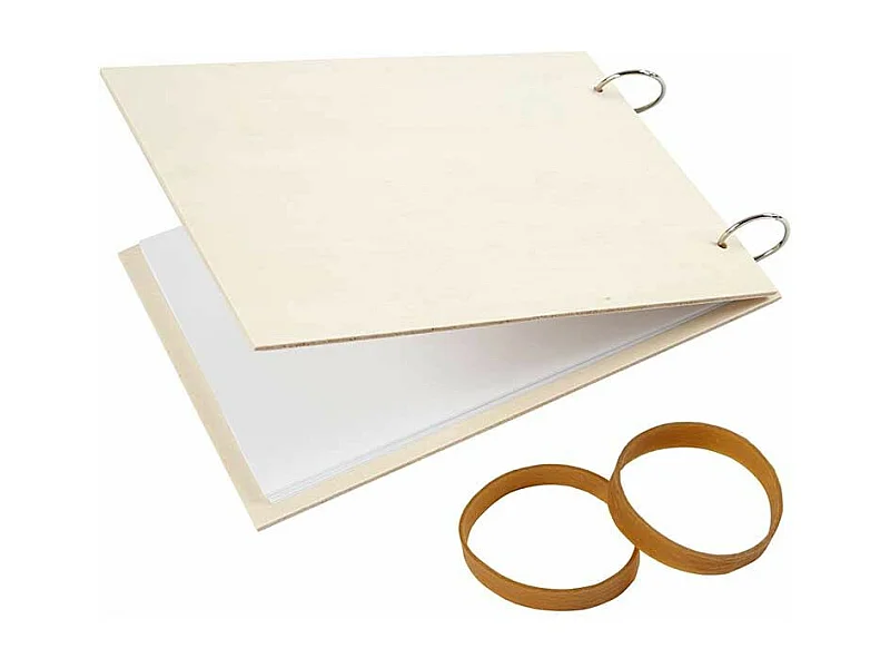 Presse à fleurs en bois 21 x 14,8 cm