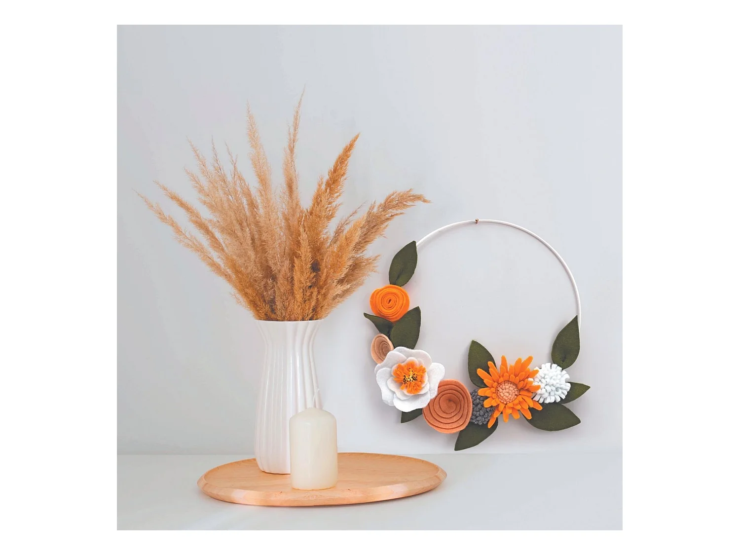 Coffret DIY Couronne Fleurie