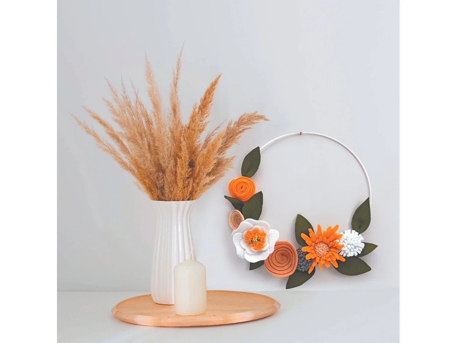 Coffret DIY Couronne Fleurie