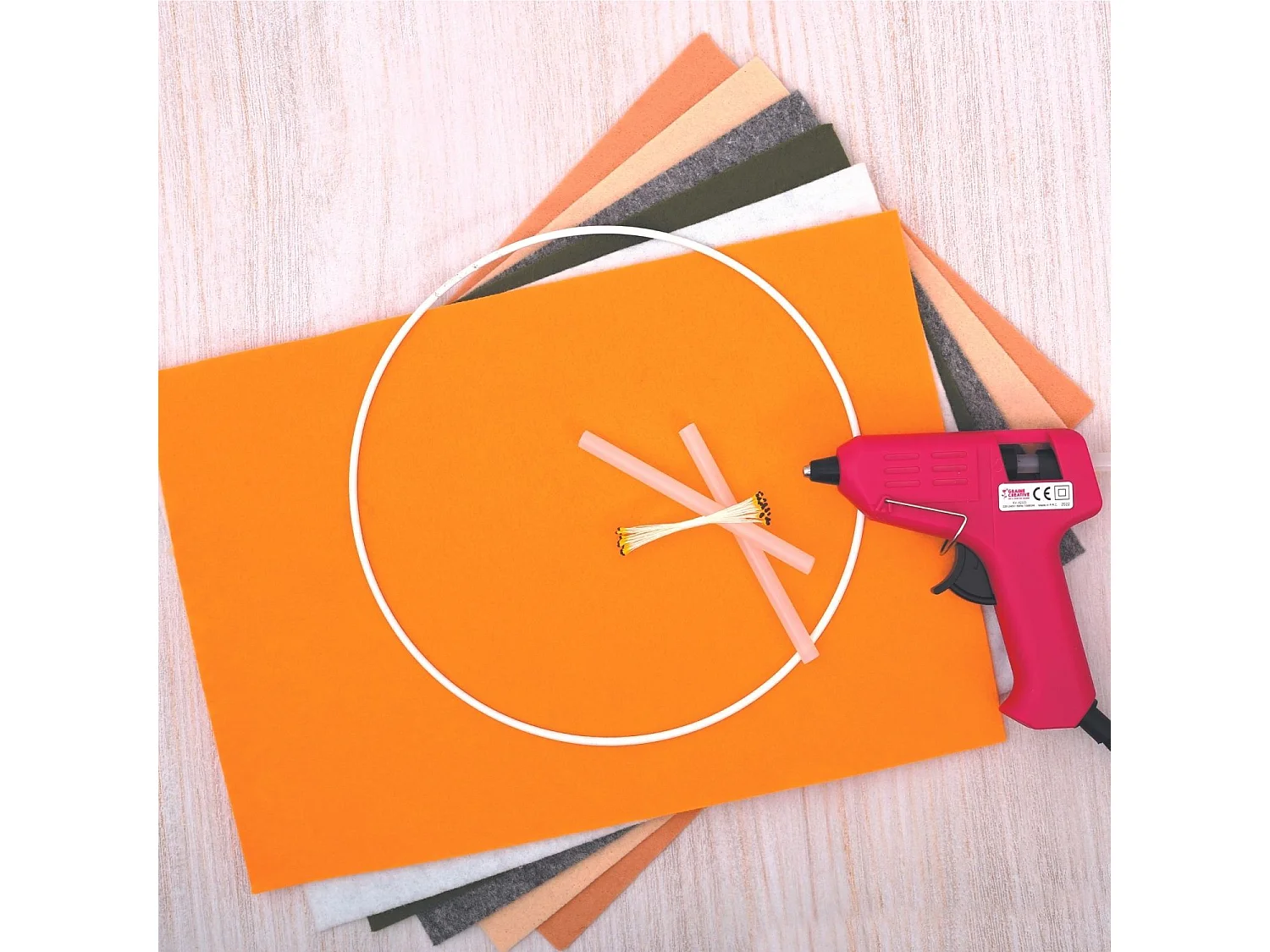 Coffret DIY Couronne Fleurie