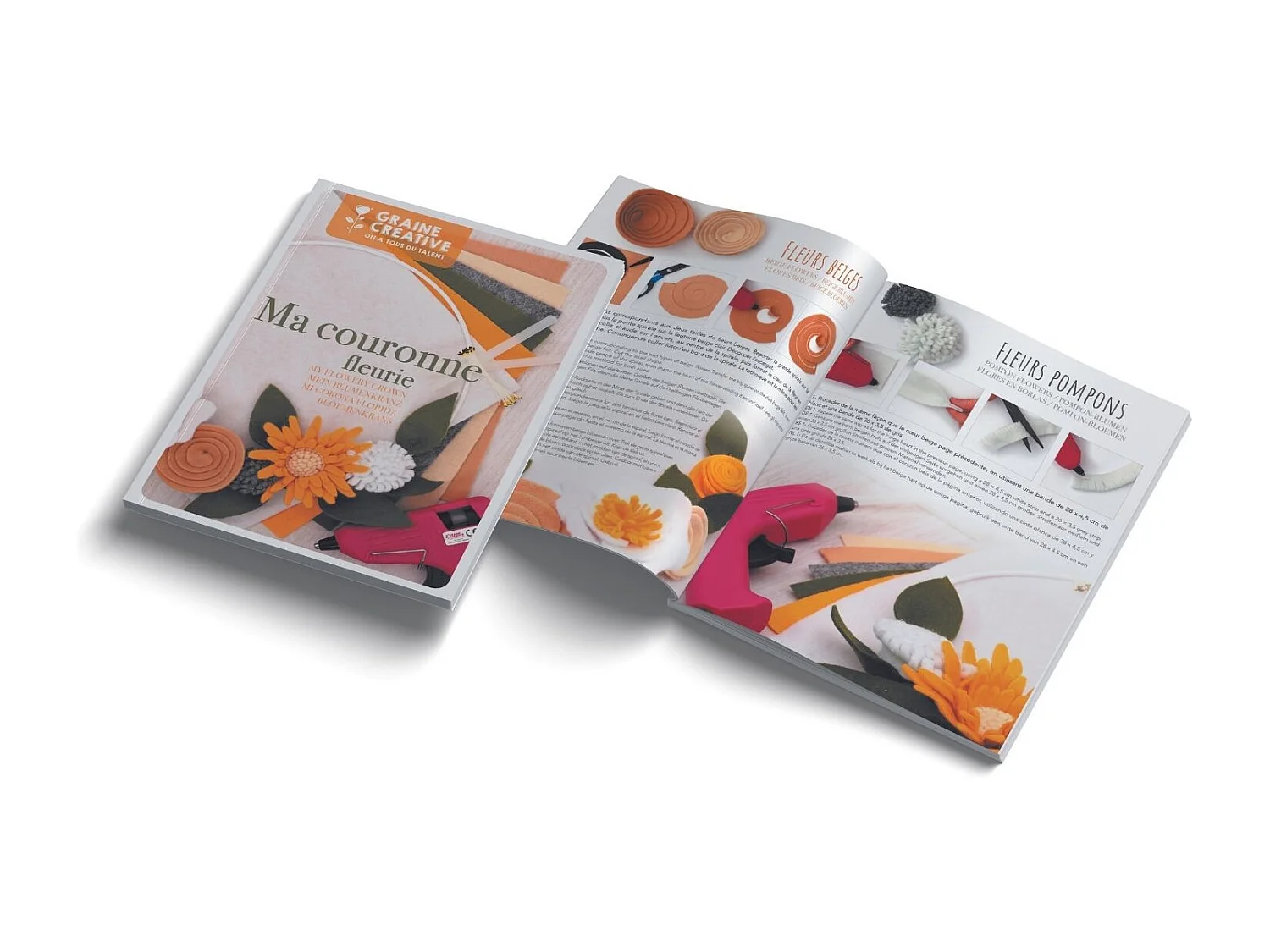 Coffret DIY Couronne Fleurie