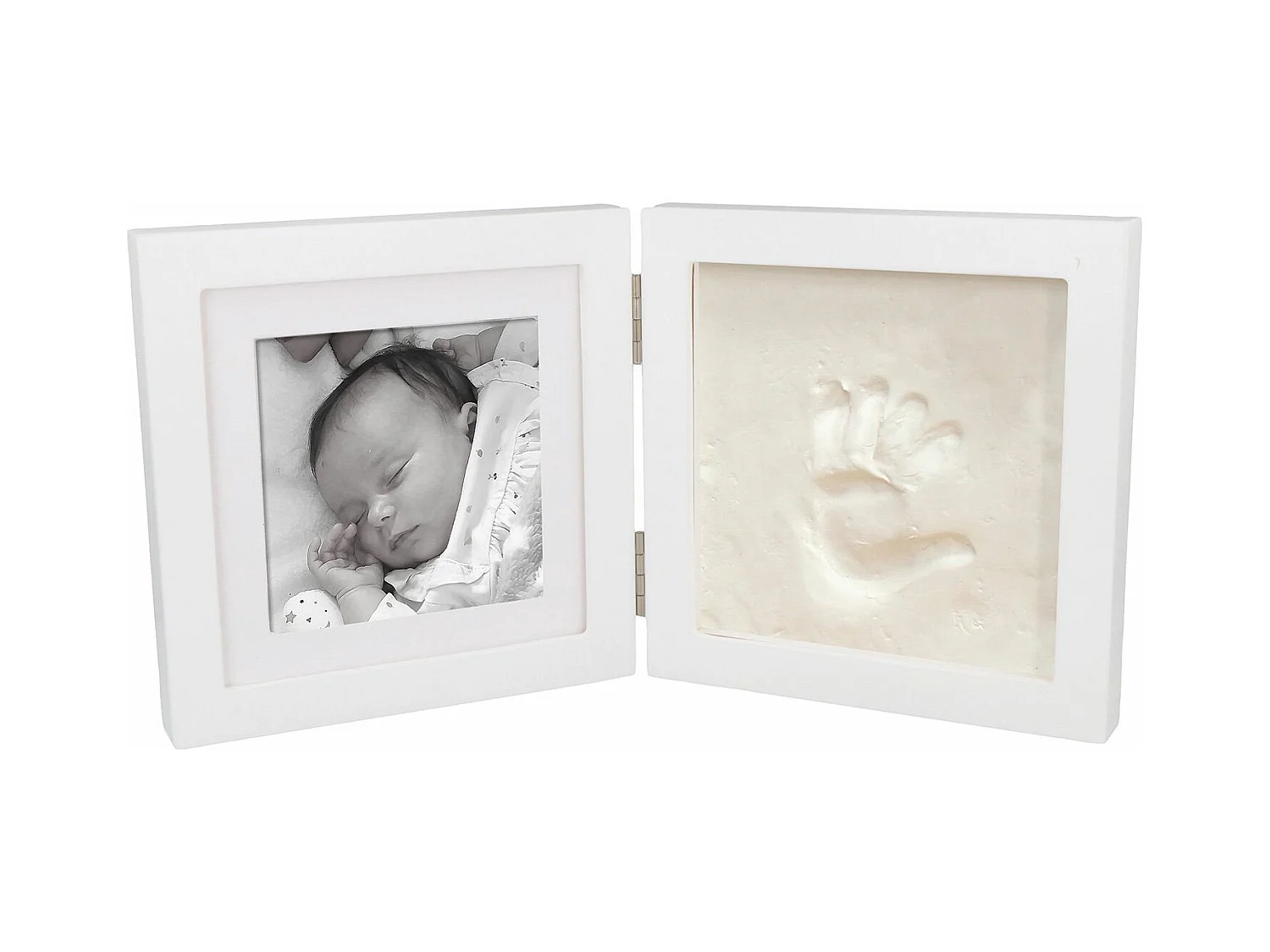 2 Rahmen Foto und Fingerabdrücke Baby
