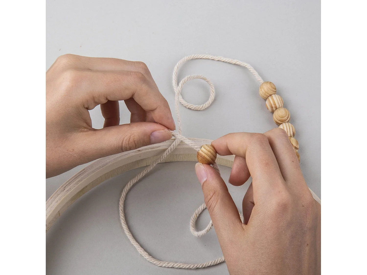 Kit suspension ronde en fleurs séchées