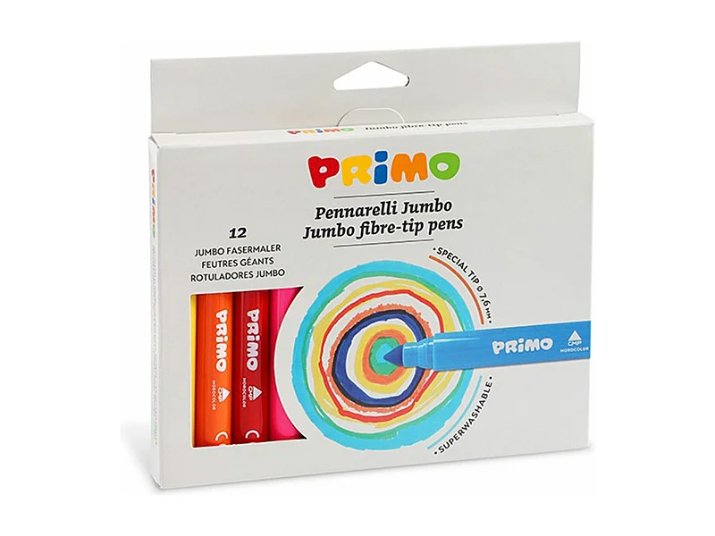 12 große "Jumbo"Filzstifte