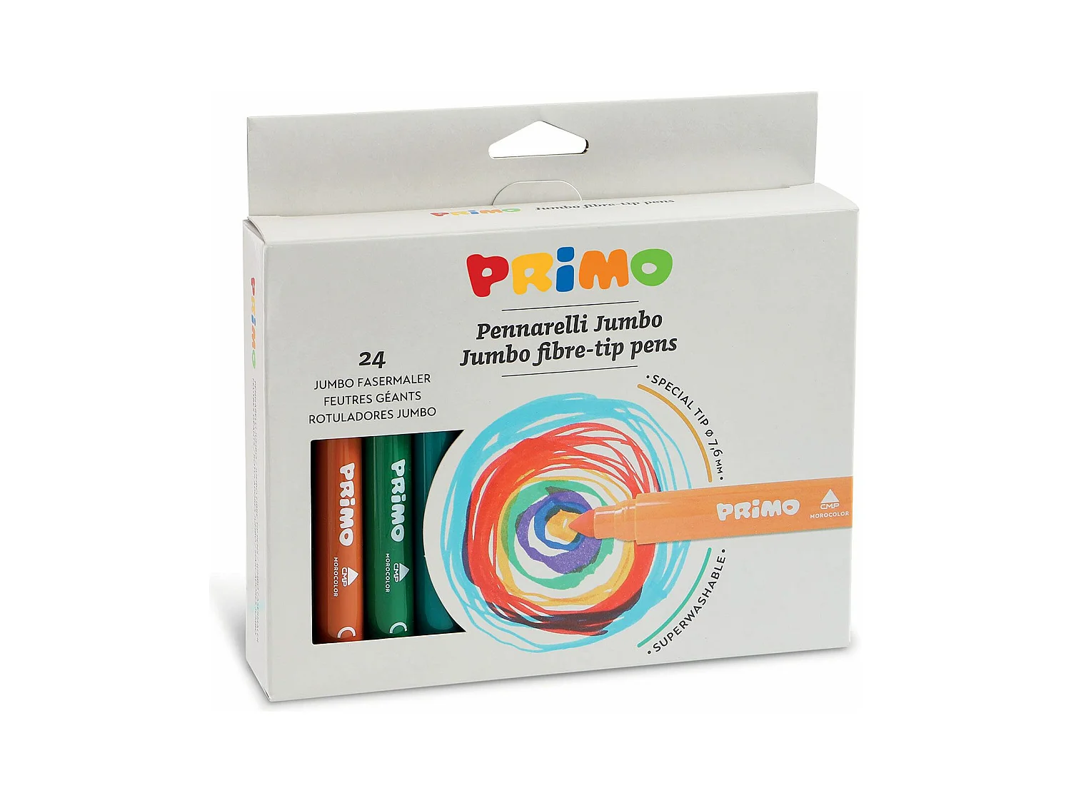 24 gros feutres 'jumbo'