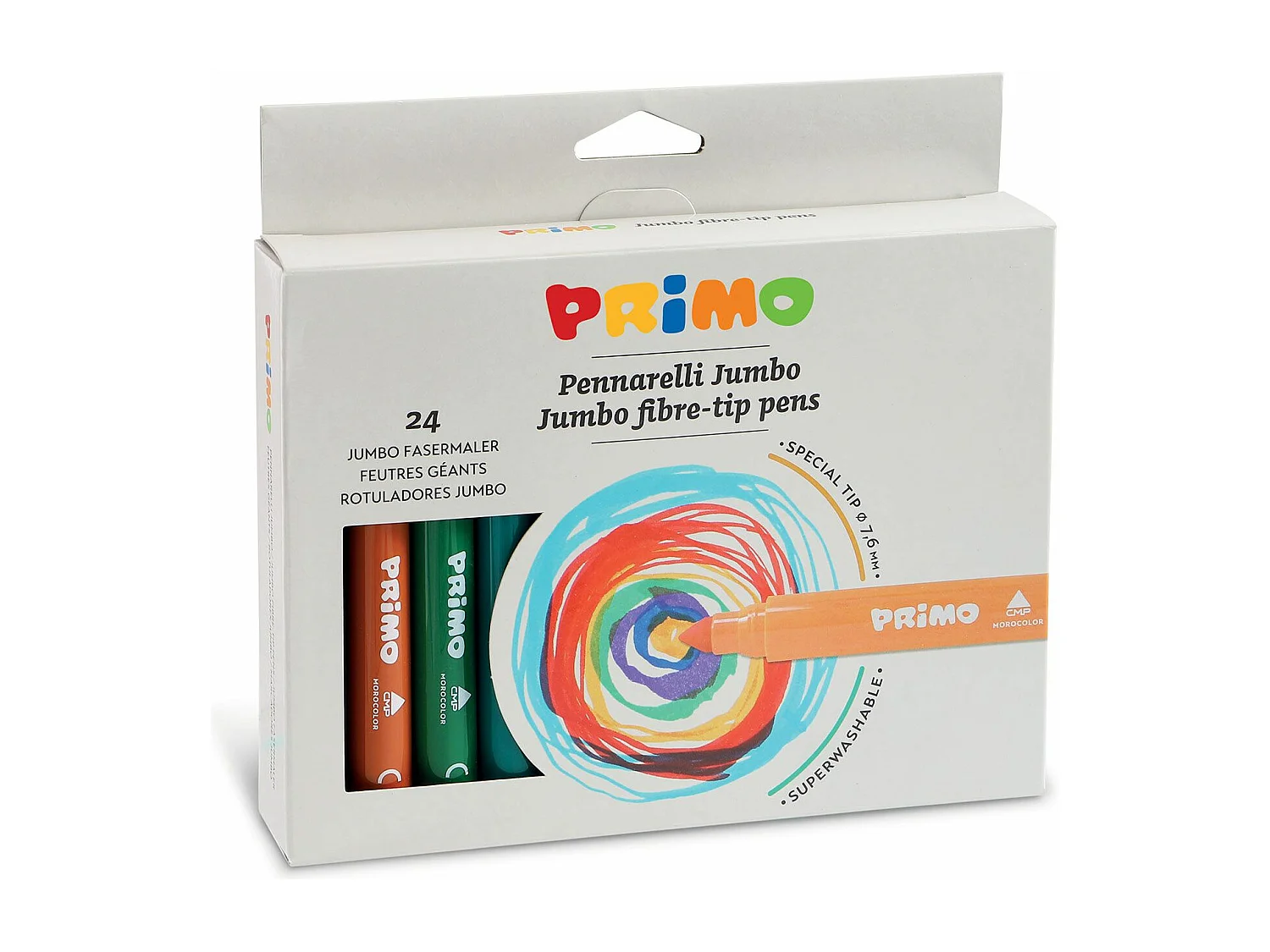 24 gros feutres 'jumbo'