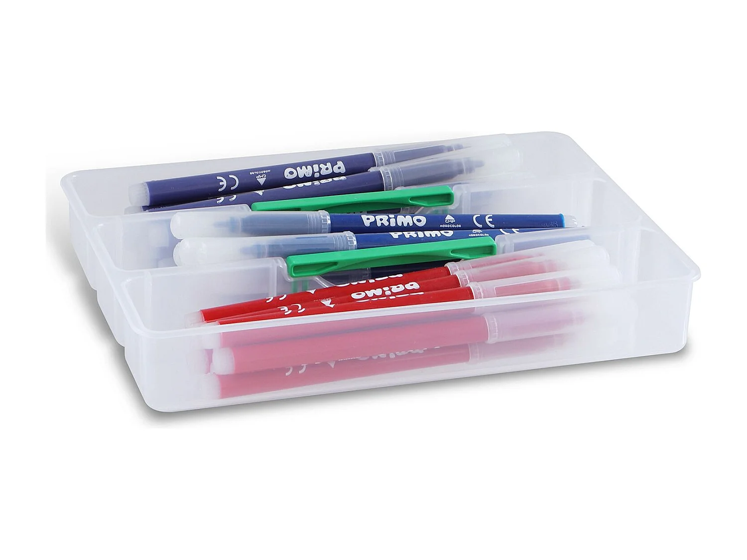 Caja grande de 120 rotuladores lavables de punta fina