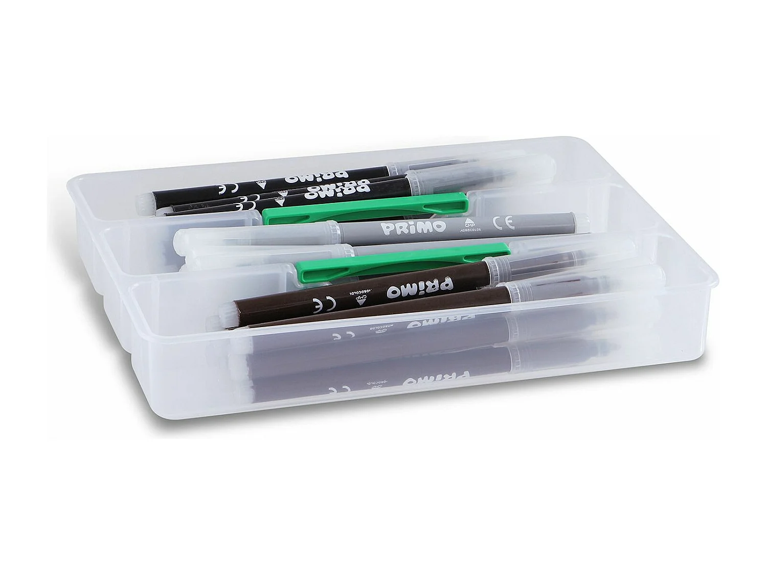 Caja grande de 120 rotuladores lavables de punta fina