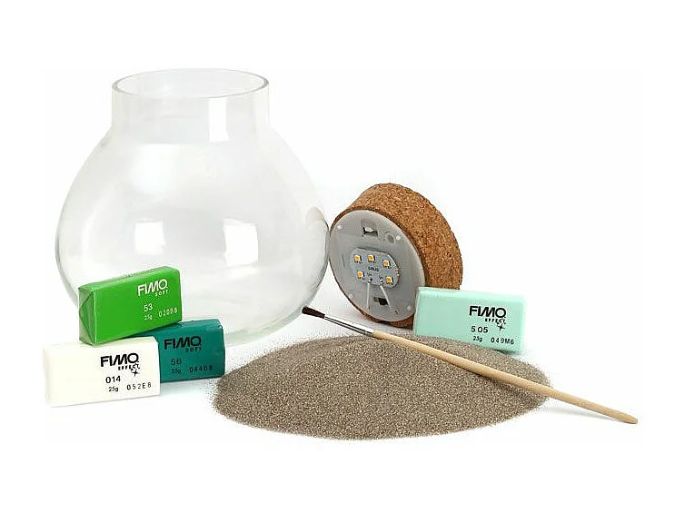 Coffret pâte polymère - terrarium