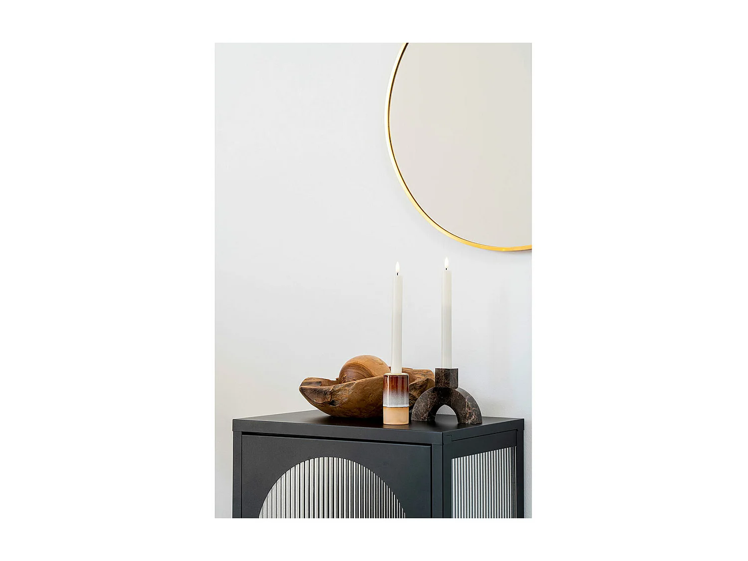 Bol en teck Ø 30 x 10 cm