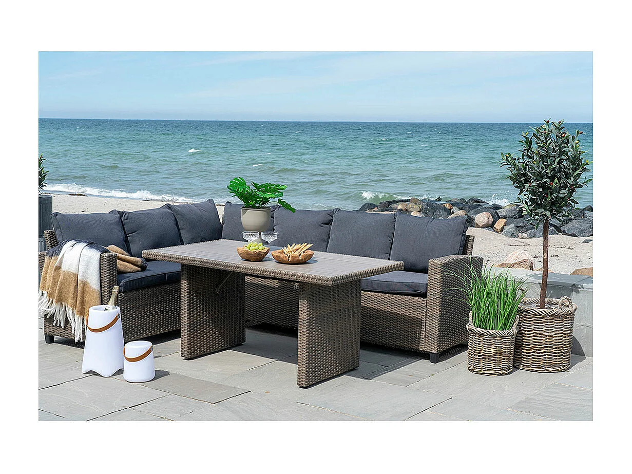 Bol en teck Ø 30 x 10 cm