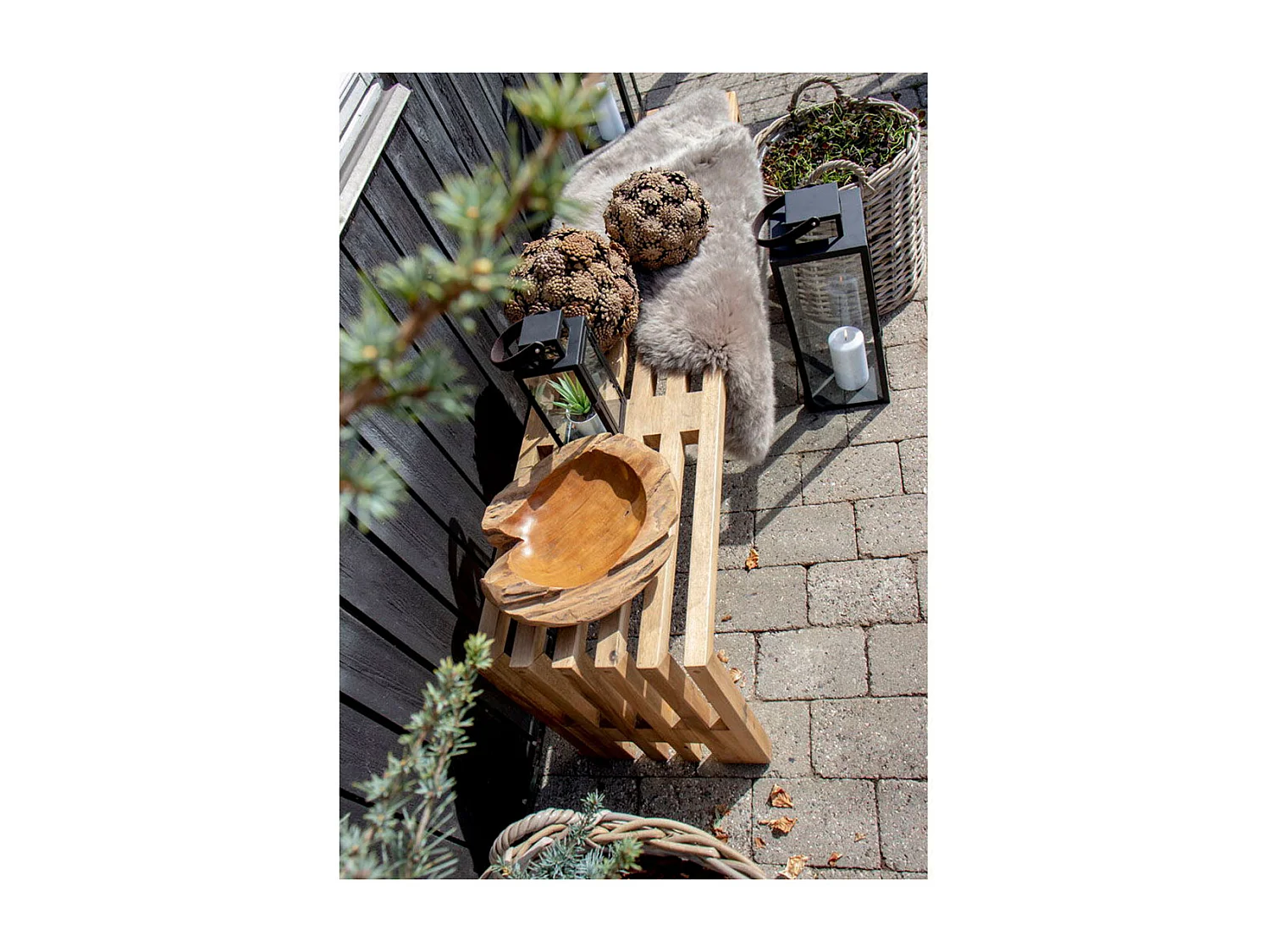 Ciotola in teak Ø 30 x 10 cm