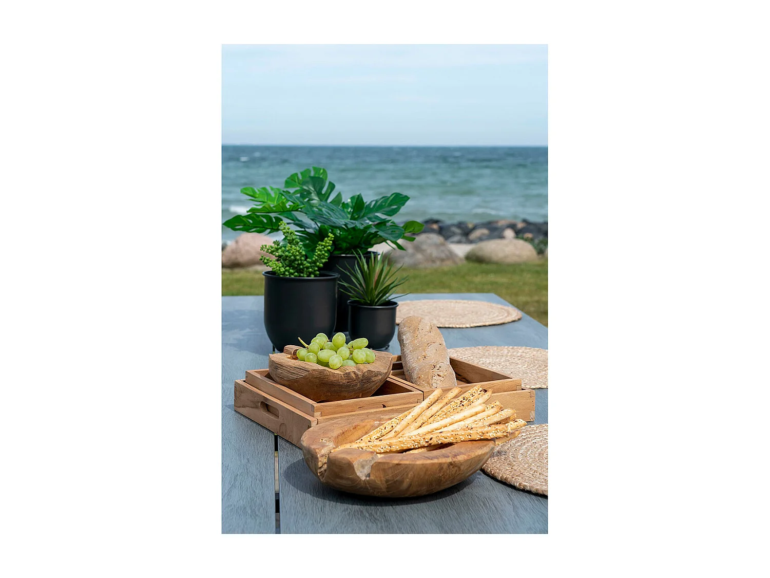 Ciotola in teak Ø 30 x 10 cm